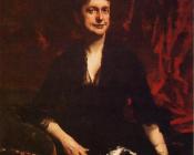 约翰 辛格 萨金特 : Portrait of Mrs John Joseph Townsend, Catherine Rebecca Bronson